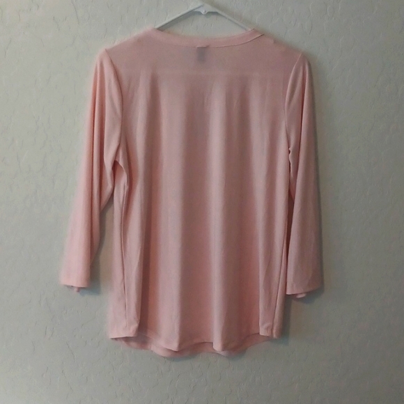 NWOT Anne Klein Womans Pink Blouse - Picture 7 of 7